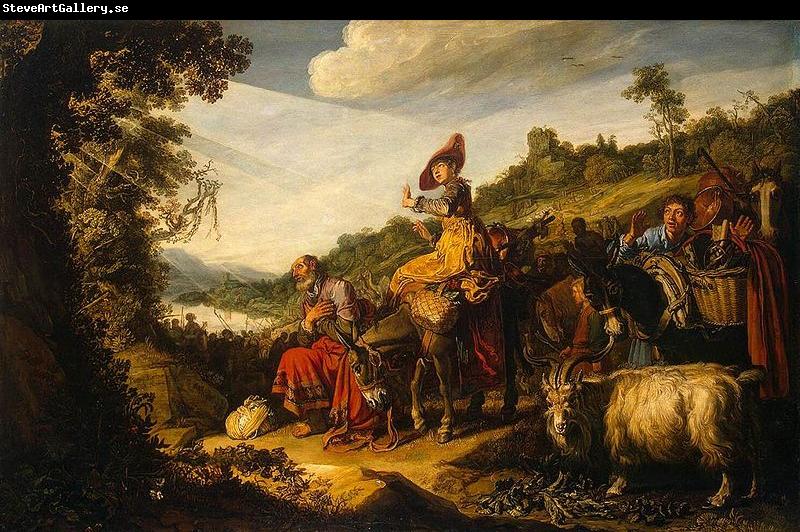 LASTMAN, Pieter Pietersz. Abraham s Journey to Canaan